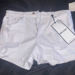 White shorts